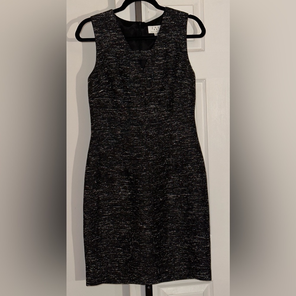 DAVID MEISTER SHEATH WOOL BLEND DRESS SIZE 6 NWOT